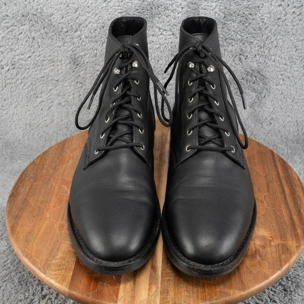 Thursday Boot Co Everyday President Boots Mens 13.5 Black Chukka Dress Combat